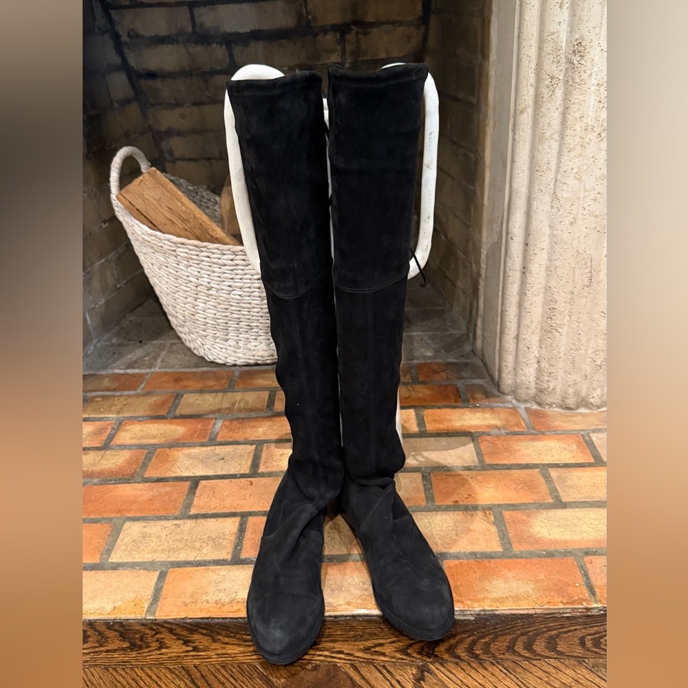 Stuart Weitzman Black Over the Knee Boots